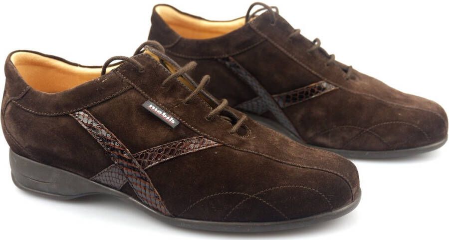 Mephisto Pastora dames veterschoen bruin