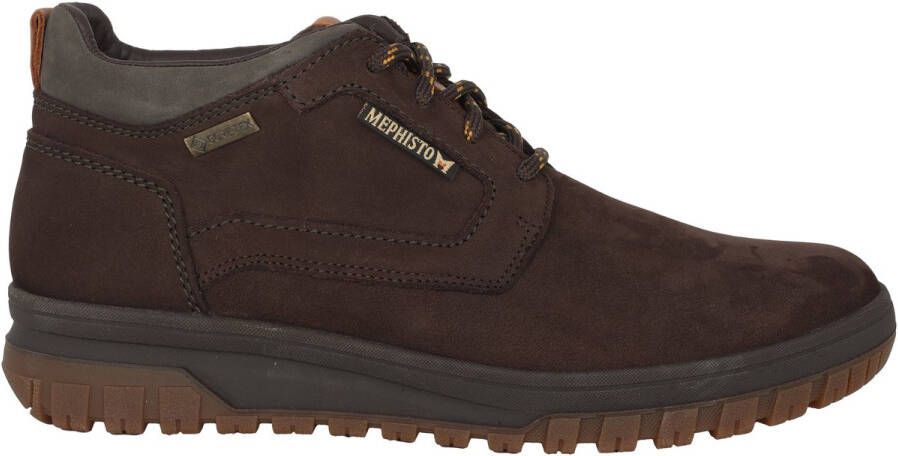 Mephisto Waterdichte Herenlaars Bruin Brown Heren