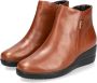 Mephisto Dames enkellaars in hazelnootbruin leer Brown Dames - Thumbnail 1