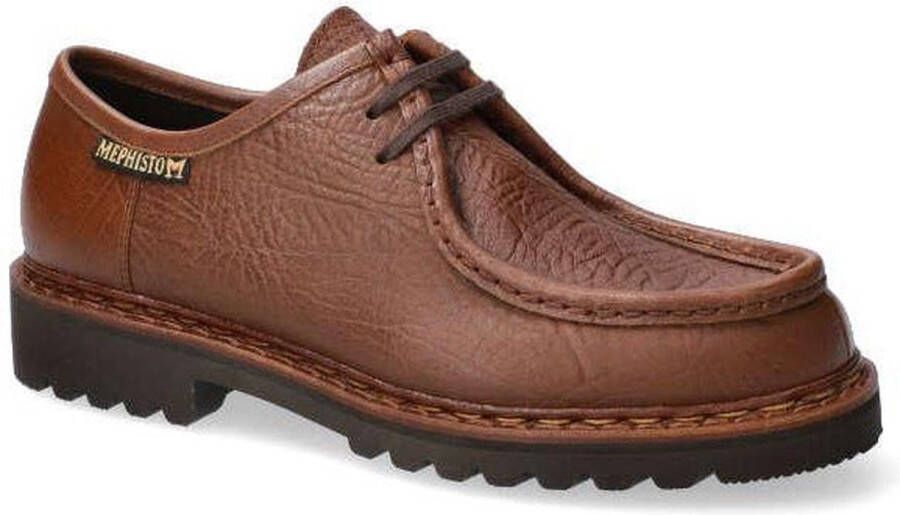 Mephisto Stijlvolle Herenschoen met Veters Brown Heren