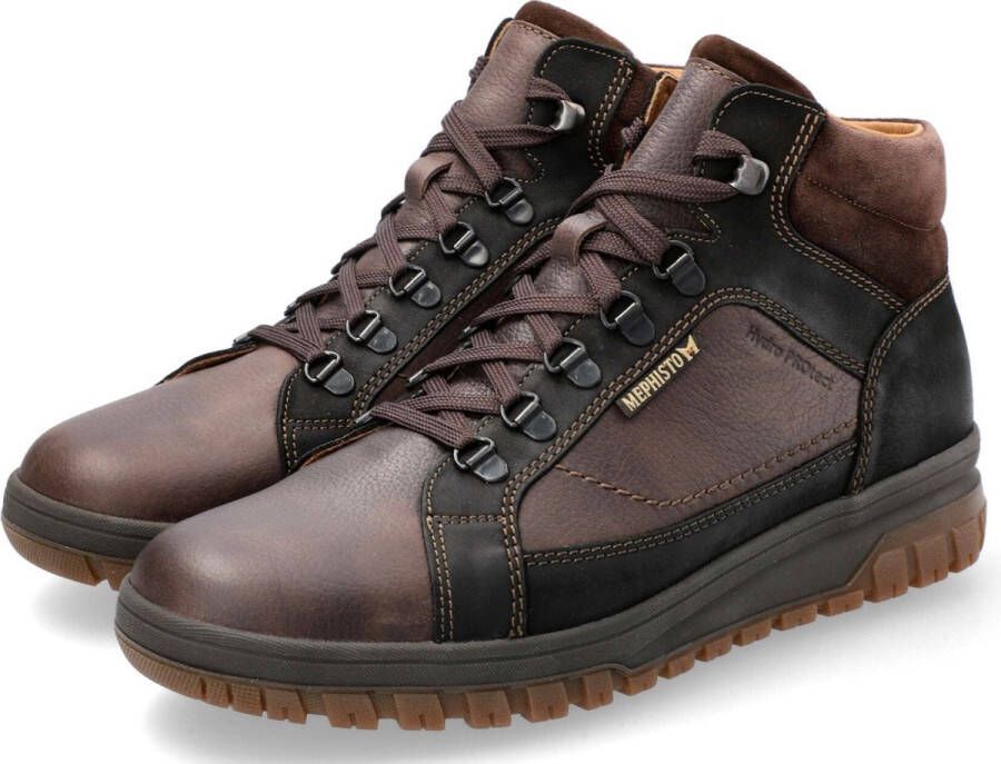 Mephisto Stijlvolle Heren Enkellaars Brown Heren