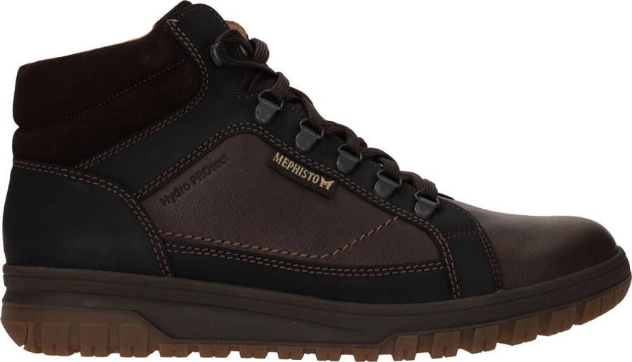 Mephisto PITT NEVADA Volwassenen sneakers veterschoenVrije tijd half-hoog Bruin