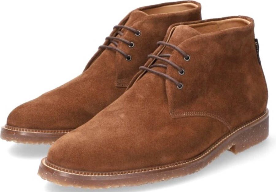 Mephisto Stijlvolle Enkellaarzen Brown Heren