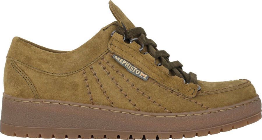 Mephisto Groene Rainbow Veterschoenen Green Heren