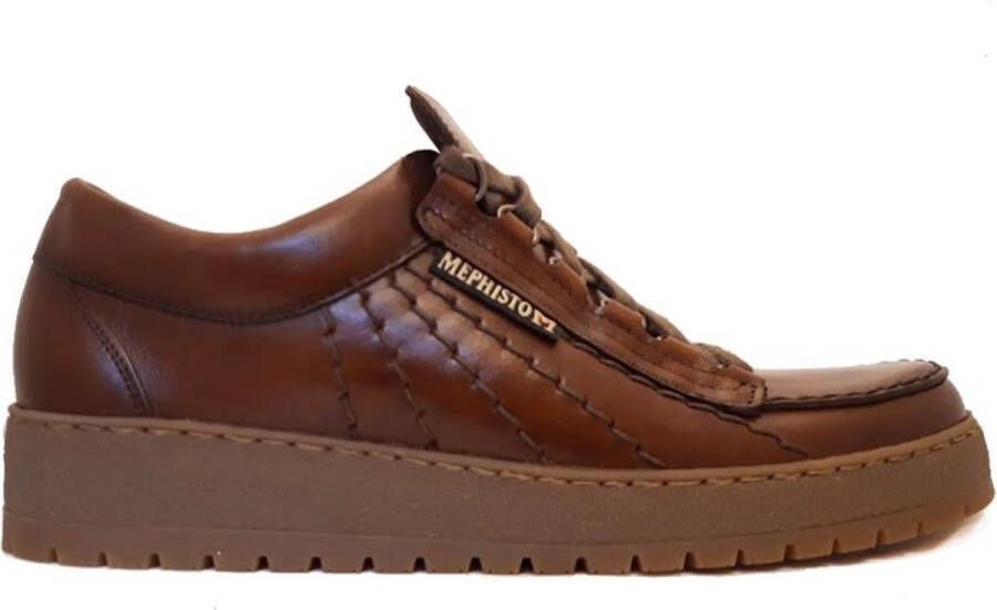 Mephisto RAINBOW HERITAGE Volwassenen Heren sneakersVrije tijdsschoenen Kleur: Cognac