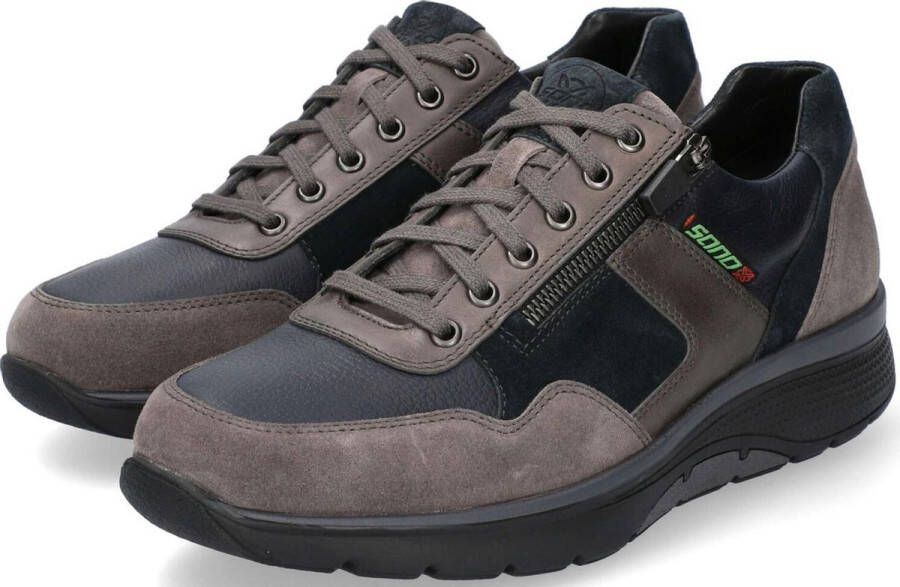 Mephisto Amory Rollende wandelsneakers voor heren Gray Heren