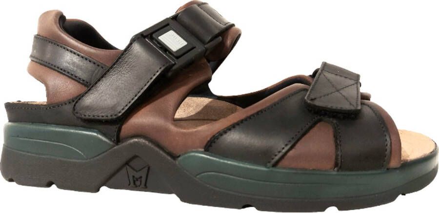 Mephisto SHARK FIT SANDALCALF Volwassenen Heren sandalen Kleur: Bruin