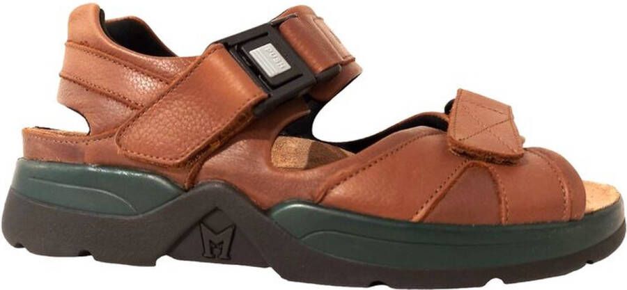 Mephisto Shark Fit Sandalen Chestnut Cognac