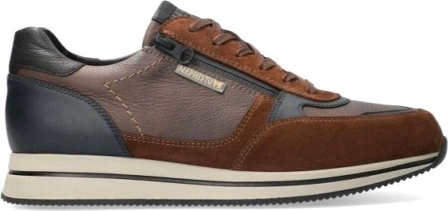 Mephisto Heren Veterschoenen Gilford Brown Bruin ½