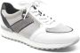 Mephisto TOSCANA 12205 7800 42303 Wit combi kleurige dames sneaker met ritsen en uitneembaar voetbed - Thumbnail 1