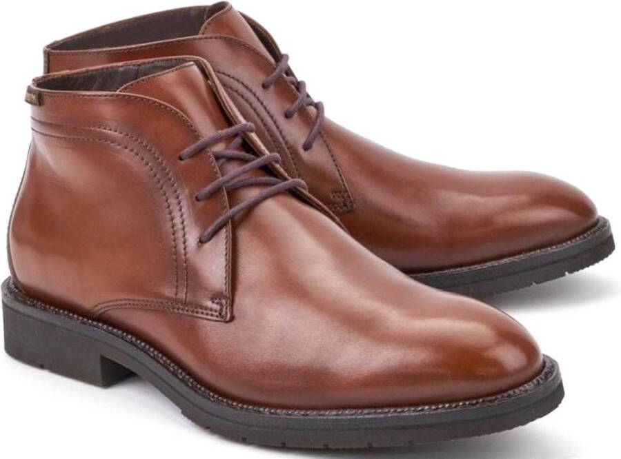 Mephisto Tiberio Supreme Heren Leren Laarzen Brown Heren