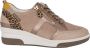 Mephisto Wijde pasvorm beige sneaker voor dames Multicolor Dames - Thumbnail 1