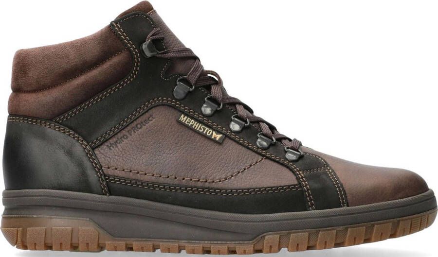 Mephisto PITT NEVADA Volwassenen sneakers veterschoenVrije tijd half-hoog Bruin