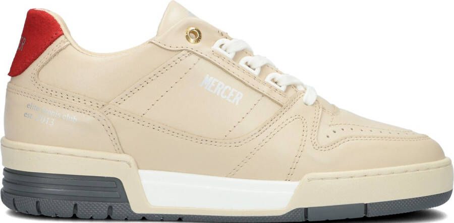 Mercer Amsterdam The 90 Lage sneakers Leren Sneaker Dames Beige