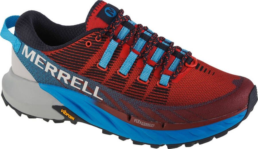 Merrell Agility Peak 4 J067463 Mannen Rood Hardloopschoenen