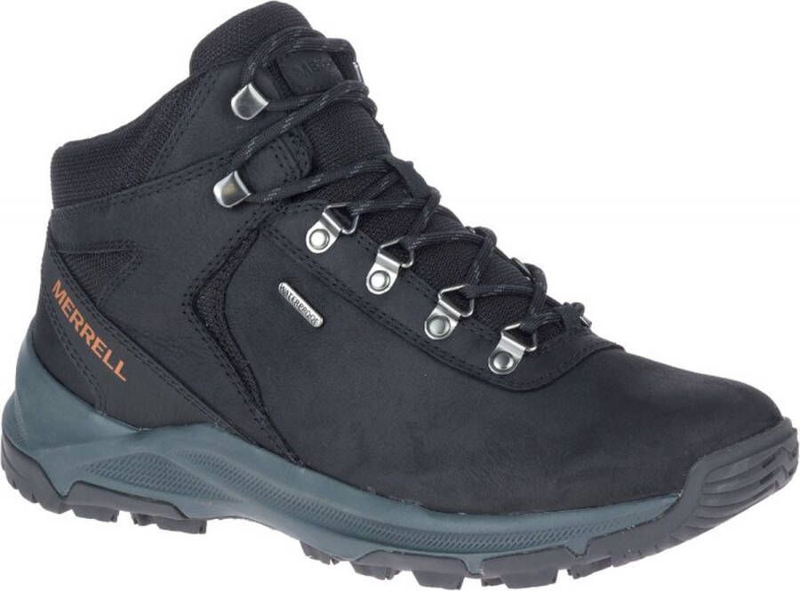 Merrell Erie Mid Leather WP Wandelschoenen Heren Black