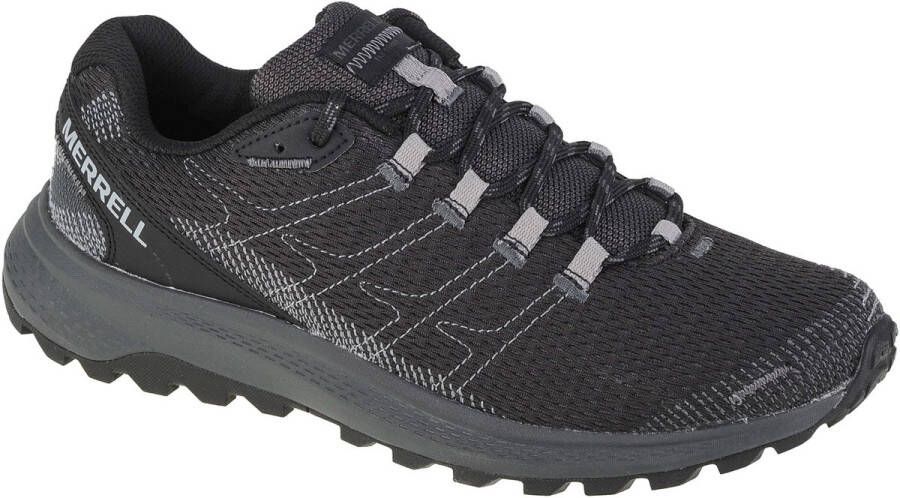 Merrell Fly Strike Mannen Zwart Hardloopschoenen