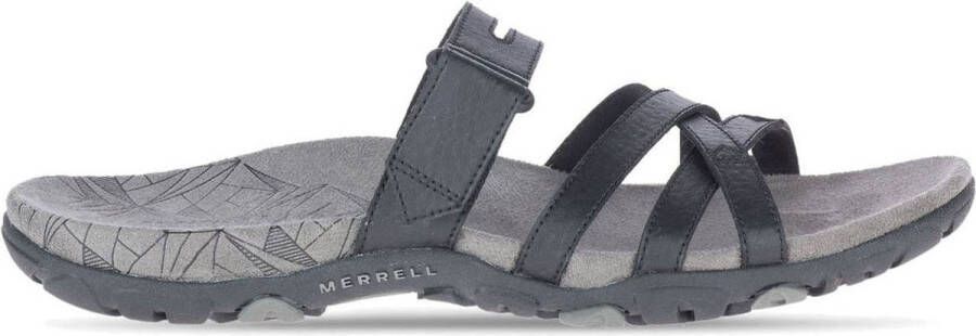 Merrell Sandspur Rose Slide Wandelsandalen Dames Zwart