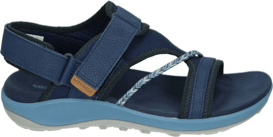 Merrell J006418 TERRAN 4 Sandalen met hakDames Sandalen Blauw