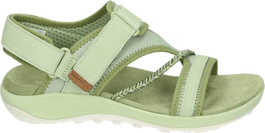 Merrell J006744 TERRAN 4 Sandalen met hakDames Sandalen Groen