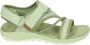 Merrell J006744 TERRAN 4 Sandalen met hakDames Sandalen Groen - Thumbnail 1