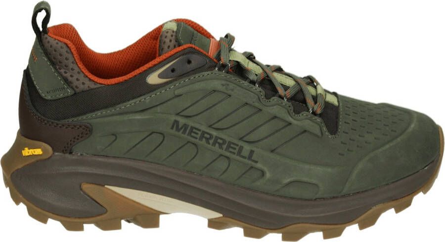 Merrell J037787 MOAB SPEED 2 WP Heren wandelschoenenVrije tijdsschoenenWandelschoenen Groen