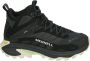 Merrell J037826 MOAB SPEED 2 MID GTX Dames wandelschoenenHalf-hoge schoenenWandelschoenen Zwart - Thumbnail 1