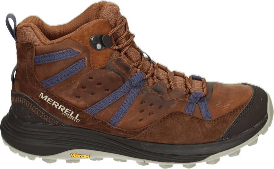 Merrell J037894 SIREN 4 TRAVELLER MID Dames wandelschoenenHalf-hoge schoenenWandelschoenen Bruin