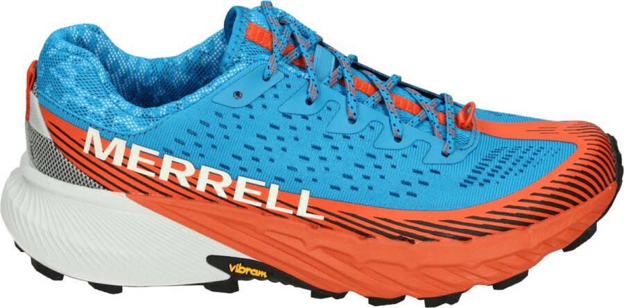 Merrell J067755 AGILITY PEAK 5 Heren wandelschoenenVrije tijdsschoenenWandelschoenen Blauw