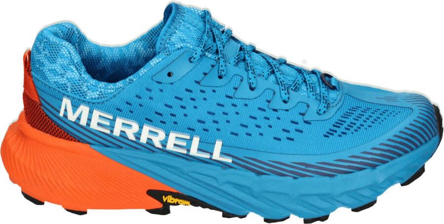 Merrell J068086 AGILITY PEAK 5 Dames wandelschoenenWandelschoenen Blauw