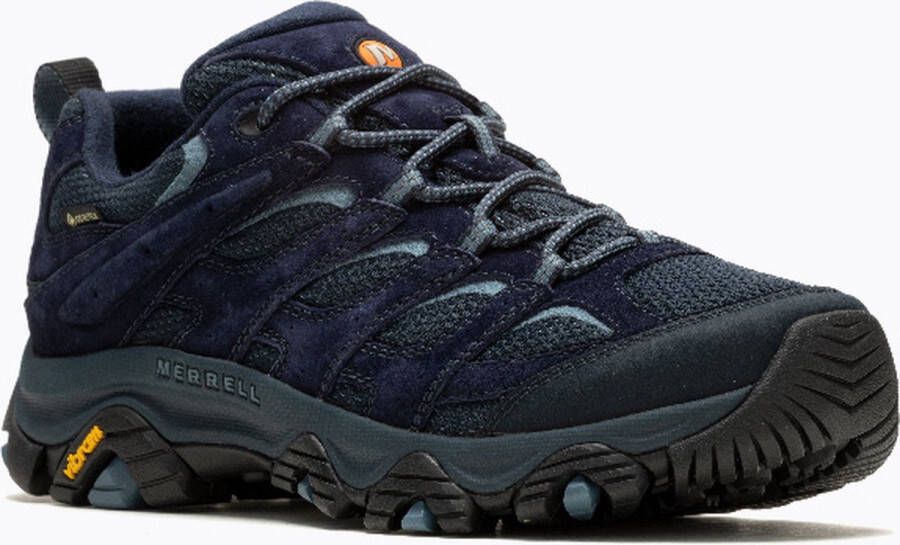 Merrell ; Moab 3 Goretex Heren Wandelschoenen Donker Blauw