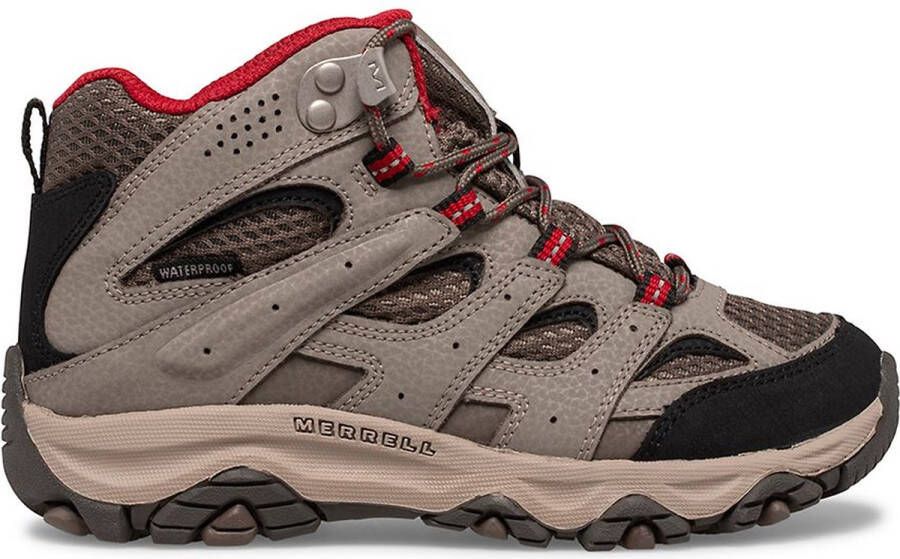 Merrell Kid's Moab 3 Mid Waterpoof Wandelschoenen bruin