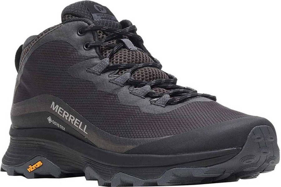 Merrell Moab Speed Mid Goretex Wandelschoenen Black Asphalt Heren