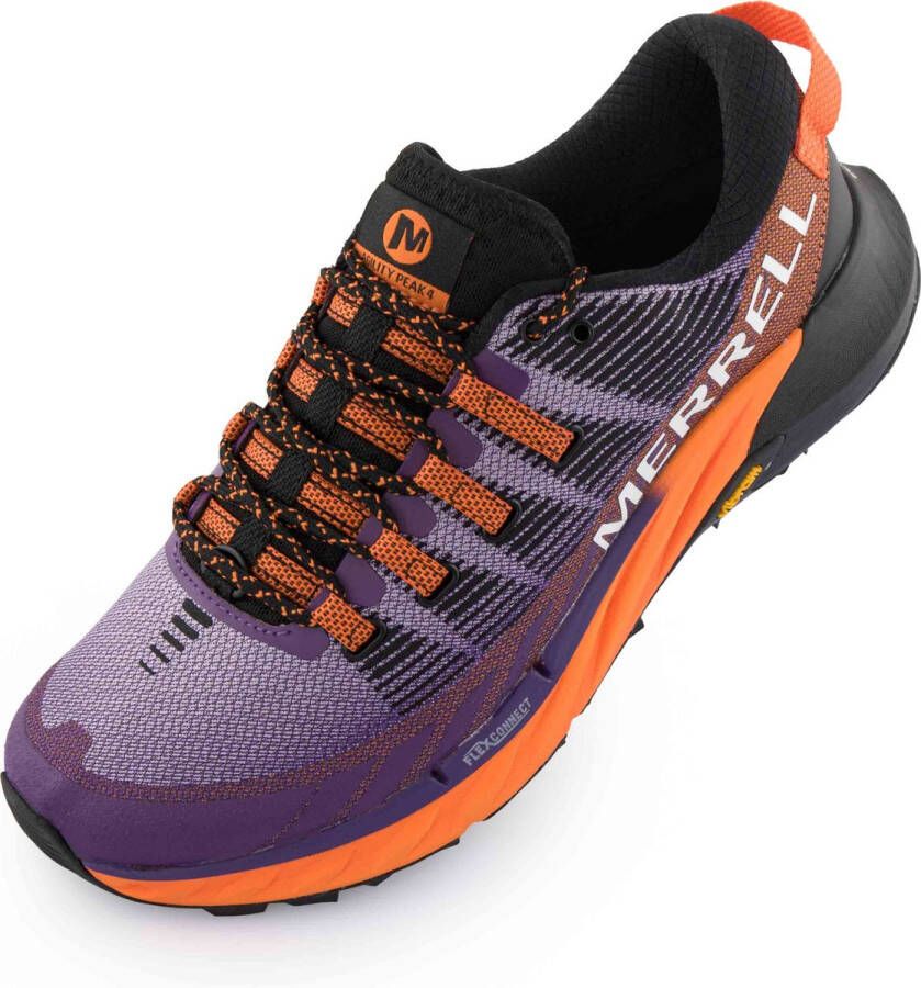 Merrell Outdoor Shoes Men Agility Peak 4 Purple