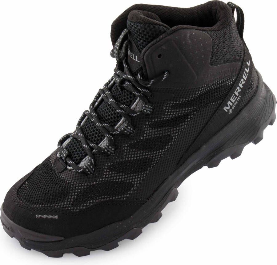 Merrell Outdoor Shoes Speed ​​Strike Mid Gtx Black Women