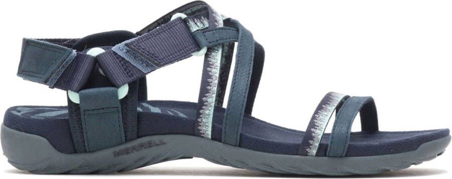 Merrell Women's Terran 3 Cush Lattice Sandalen blauw