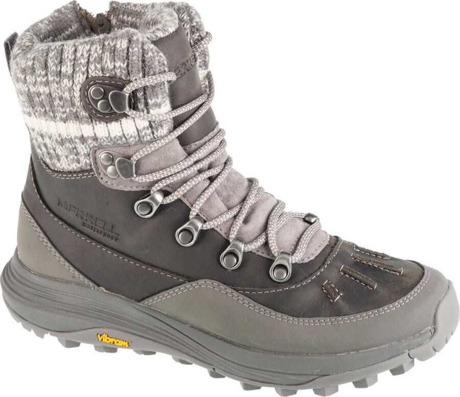 Merrell Siren 4 Thermo Mid Zip WP J038208 Vrouwen Grijs Trekkingschoenen Laarzen