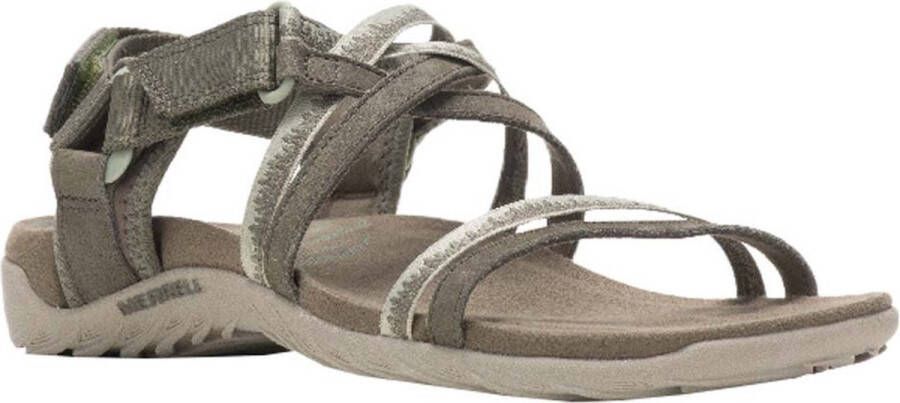 Merrell Women's Terran 3 Cush Lattice Sandalen grijs