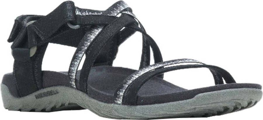 Merrell Women's Terran 3 Cush Lattice Sandalen grijs