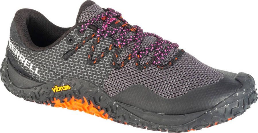 Merrell Trail Glove 7 J068318 Vrouwen Zwart Hardloopschoenen