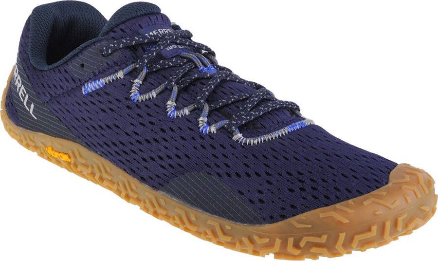 Merrell Vapor Glove 6 J067875 Mannen Marineblauw Hardloopschoenen Trainingschoenen