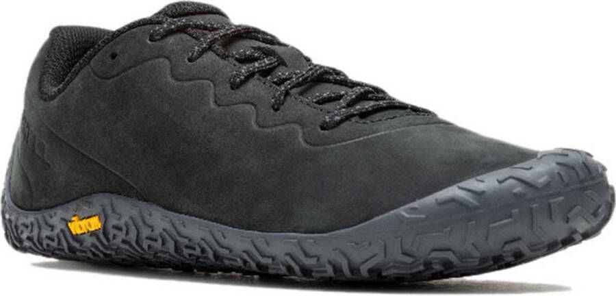 Merrell Vapor Glove 6 Leather Trailrunningschoenen Zwart Man