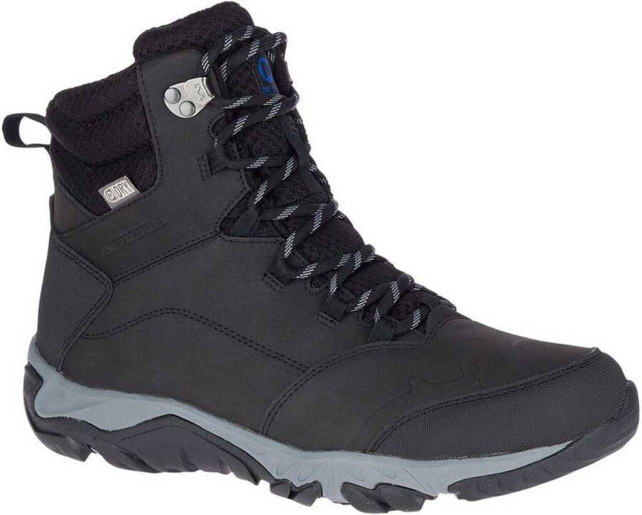 Merrell Vego Thermo Mid Leren WP-wandelschoenen Black Heren