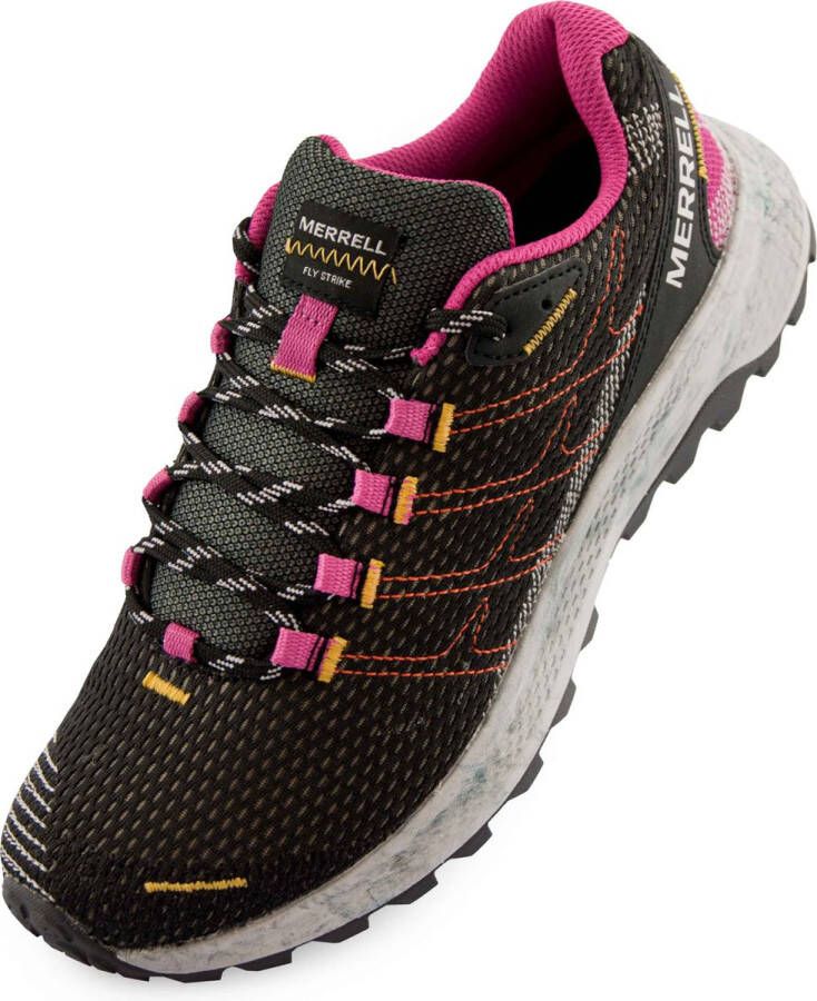 Merrell Fly Strike GTX W dames wandelschoenen waterdicht zwart paars roze