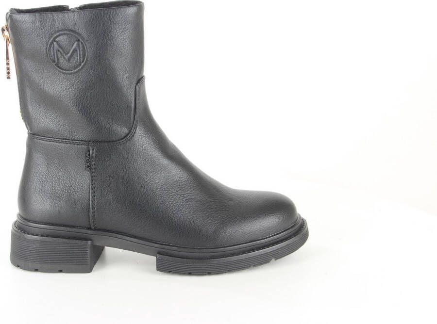 Mexx Stijlvolle Zwarte Chunky Sole Enkellaarzen Black Dames - Foto 2