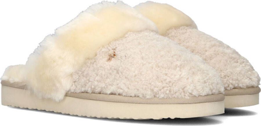 Mexx Blixa Snow Pantoffels Sloffen Dames Beige