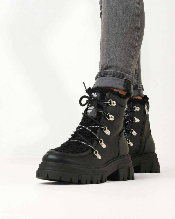 Mexx boots online zwart