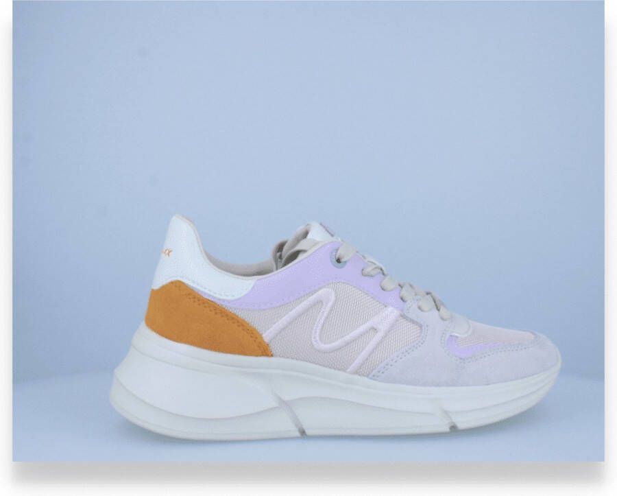 Mexx Dames Sneaker Khira Beige Lilac MULTICOLOR