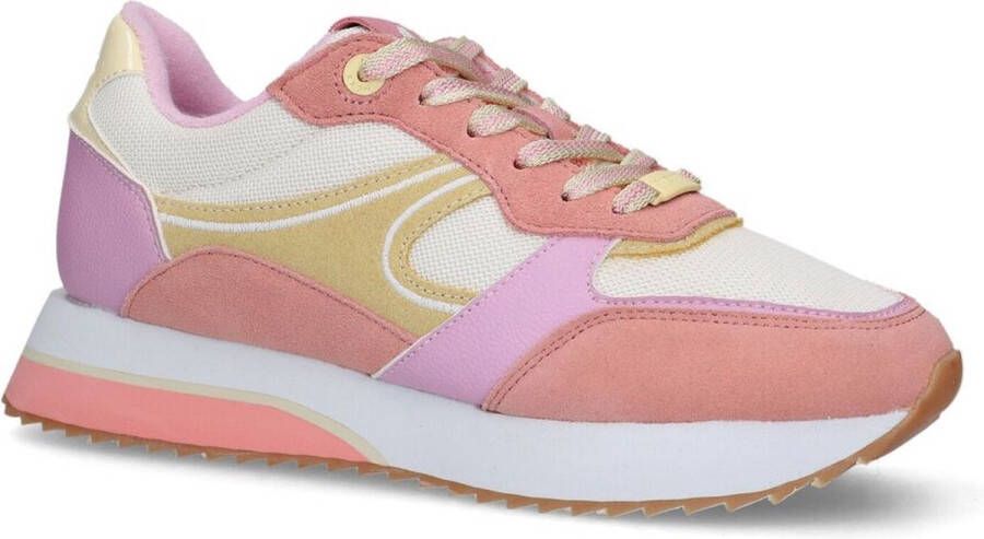 Mexx Dames Sneaker Lava Old Pink Off White MULTICOLOR