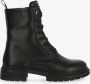 Mexx Zwarte Veterschoenen Holea Glad Black Dames - Thumbnail 2